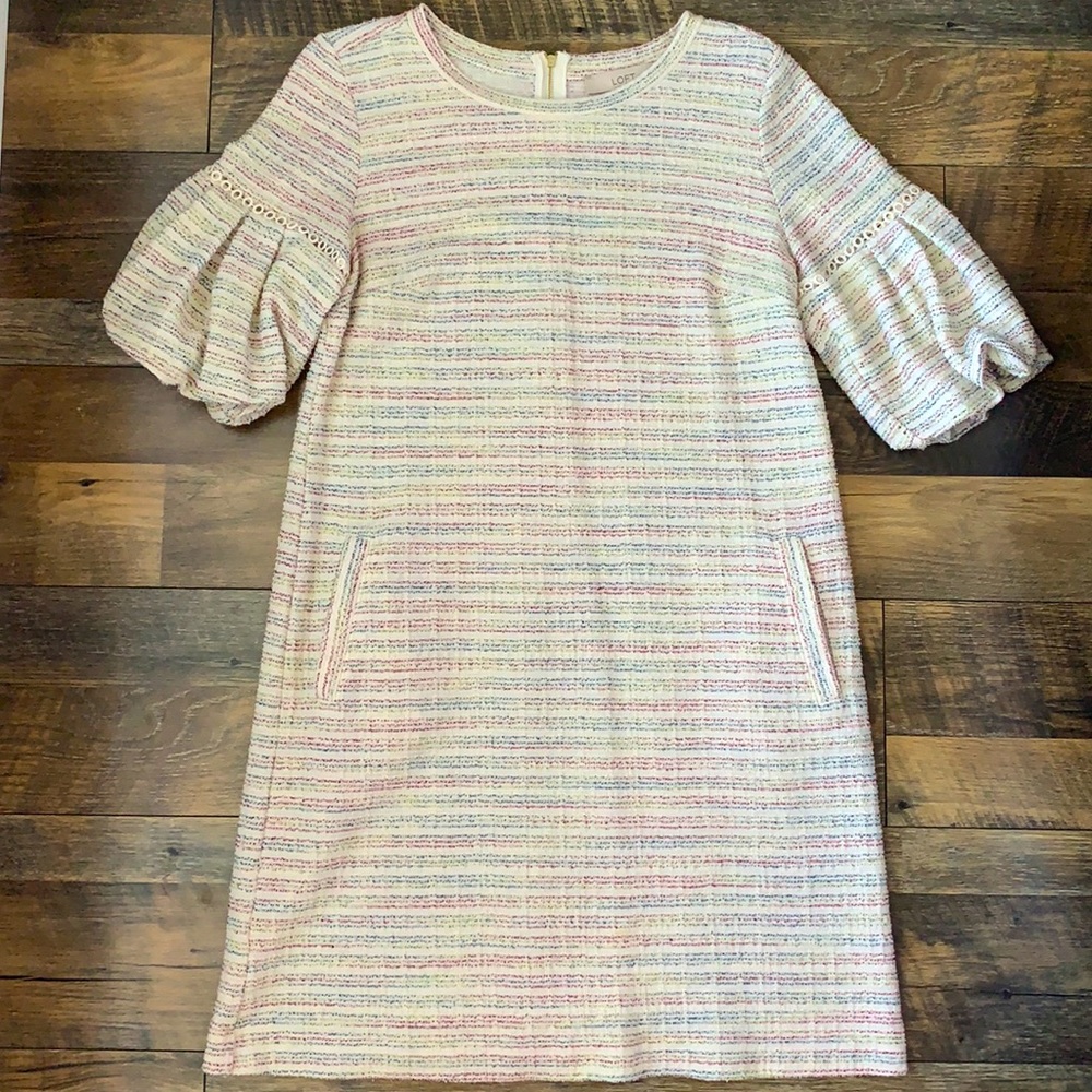 Loft Puff Sleeve Dress